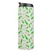 Personalisiertes Pandanblatt  Thermosbecher (Nach rechts gedreht)