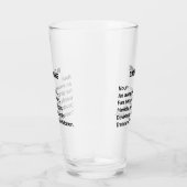 Personalisiertes Papa-Definition Custom Pint Glas (Rechts)