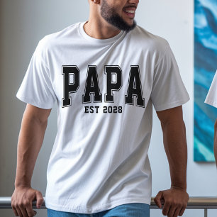 Personalisiertes Papa T-Shirt, das beste Geschenk T-Shirt