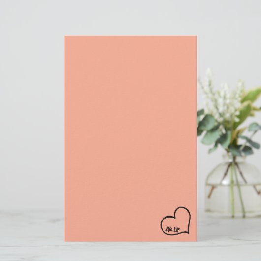 Personalisiertes Papier (Stehend Vorderseite)