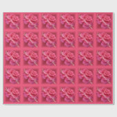 Personalisiertes Papier für die Rose von Rosenblät Geschenkpapier (Flach)
