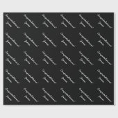 Personalisiertes Papier für Glückwünsche Geschenkpapier (Flach)