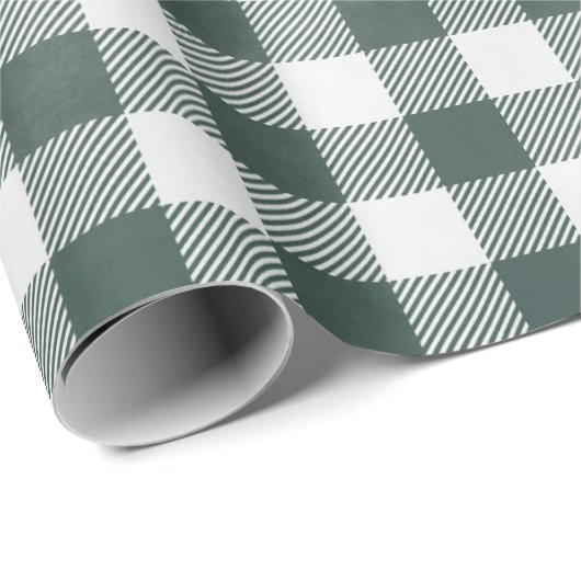 Personalisiertes Papier zum Karierten Muster Geschenkpapier (Rolleneckpunkt)