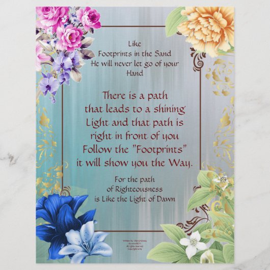 Personalisiertes Papier zur Trassentrennung für di (Rückseite)