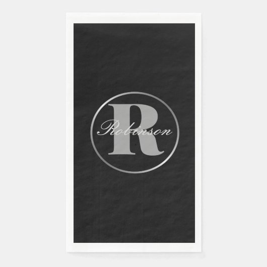 Personalisiertes Papierhandtuch Serviette (Vorderseite)