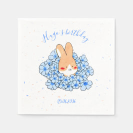 Personalisiertes Papiertuch zum Geburtstag des Has Serviette