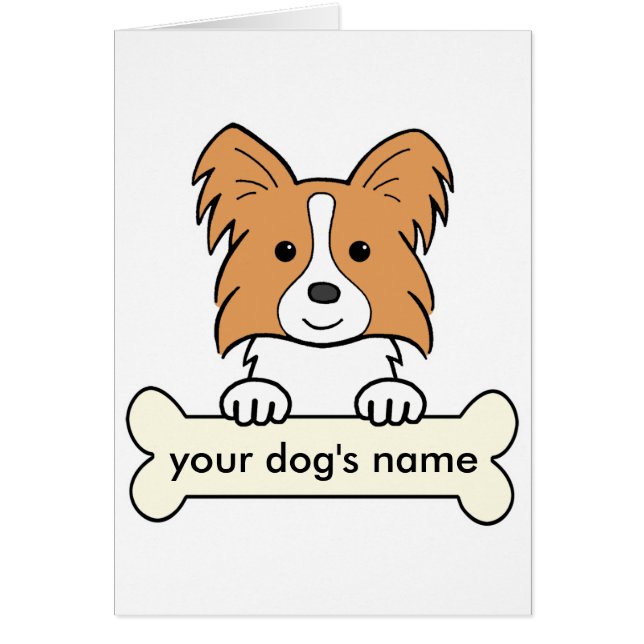 Personalisiertes Papillon (Vorne)