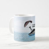 Personalisiertes Parasailing Kaffeetasse (Vorderseite Links)