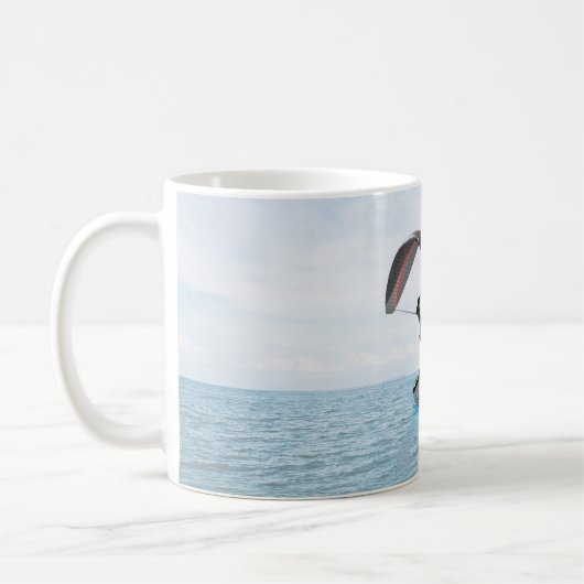 Personalisiertes Parasailing Kaffeetasse (Links)