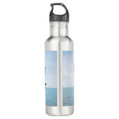 Personalisiertes Parasailing Wasserflasche Edelstahlflasche (Rückseite)