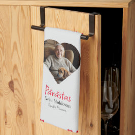 Personalisiertes Parastas-Tuch Geschirrtuch