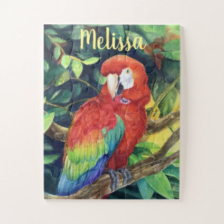 Personalisiertes Parrot-Puzzle Puzzle