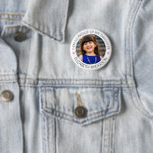 Personalisiertes Parteitag-Foto Button (Beispiel)