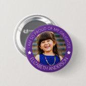 Personalisiertes Parteitag-Foto Button (Vorne & Hinten)