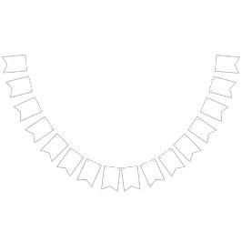 Personalisiertes Party Bunting ・ Hochzeit & Geburt Wimpelkette