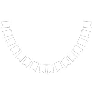 Personalisiertes Party Bunting ・ Hochzeit & Geburt Wimpelkette