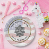 Personalisiertes Party für das Militärruhestand Pappteller (Party)