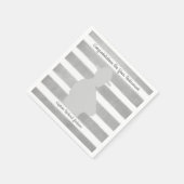 Personalisiertes Party für die Patrouillenruhe Serviette (Ecke)