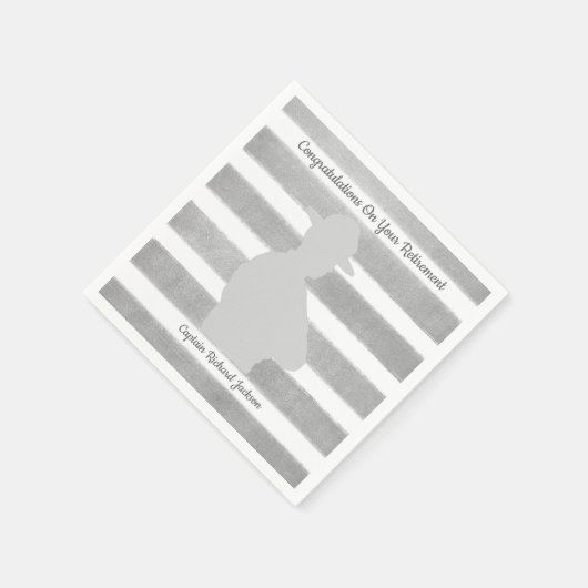 Personalisiertes Party für die Patrouillenruhe Serviette (Ecke)