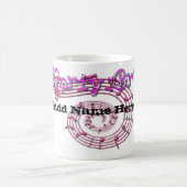 Personalisiertes Party-Mädchen - Tasse (Mittel)