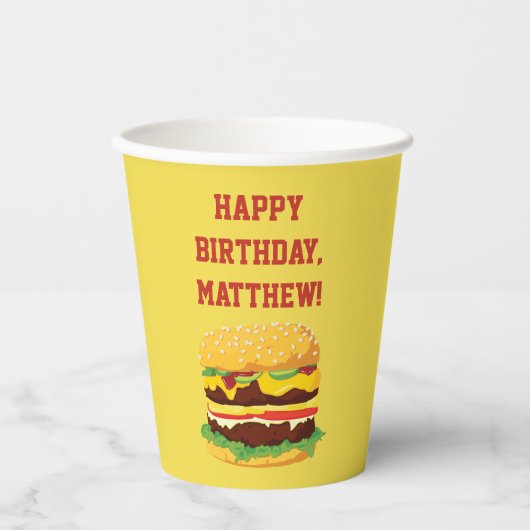 Personalisiertes Party Pappbecher (Vorderseite)