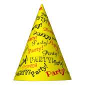 Personalisiertes Party Partyhütchen (Vorderseite)