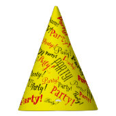Personalisiertes Party Partyhütchen (Rechts)