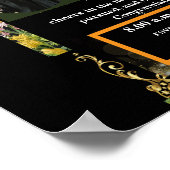 personalisiertes Party, Poster (Ecke)