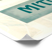 Personalisiertes Party-Poster für jeden Anlass Poster (Ecke)