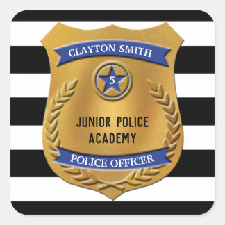 Personalisiertes Party Quadratischer Aufkleber