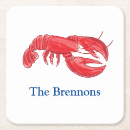 Personalisiertes Party Rechteckiger Pappuntersetzer