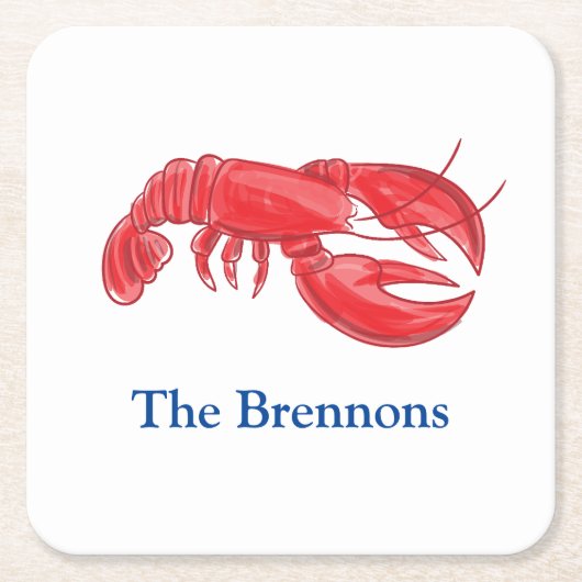 Personalisiertes Party Rechteckiger Pappuntersetzer (Vorderseite)