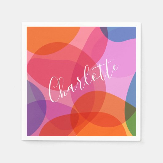 Personalisiertes Party Serviette (Vorderseite)