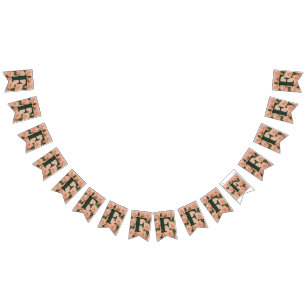 Personalisiertes Party-Wimpel-Banner-Set mit Schnu Wimpelkette
