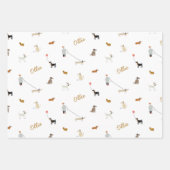 Personalisiertes Party Wrapping Paper Set Geschenkpapier Set (Vorderseite 2)