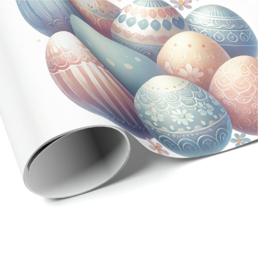 Personalisiertes Pasteleispackpapier Geschenkpapier (Rolleneckpunkt)