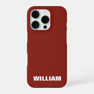Personalisiertes Pastell-GRAU-iPhone-Case mit indi iPhone 16 Pro Hülle