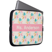 Personalisiertes Pastell-Windrad Laptopschutzhülle (Vorne Rechts)