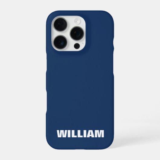 Personalisiertes Pastellblau-iPhone-Case mit indiv iPhone Hülle (Rückseite)