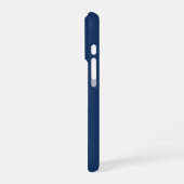 Personalisiertes Pastellblau-iPhone-Case mit indiv iPhone Hülle (Linke Seite)