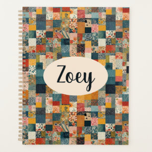 Personalisiertes Patchwork - Quilt Print Planer
