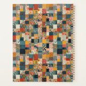 Personalisiertes Patchwork - Quilt Print Planer (Rückseite)