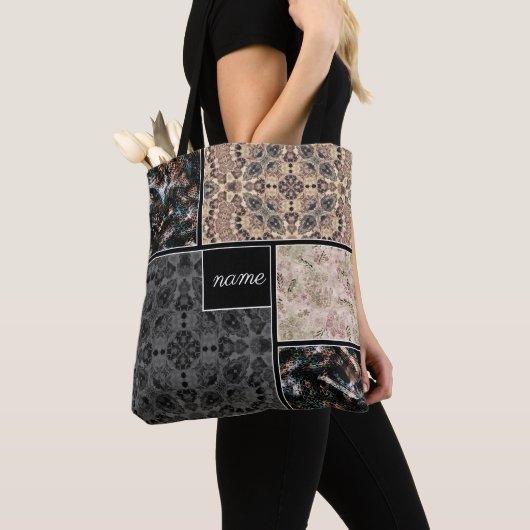 Personalisiertes Patchwork Tasche (Von Nahem)