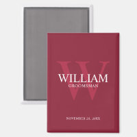 Personalisiertes Patenmonogramm & Name