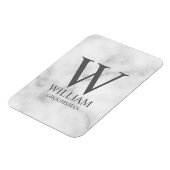 Personalisiertes Patenmonogramm & Name Magnet (Linke Seite)