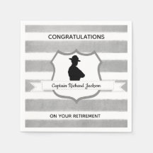 Personalisiertes Patrolman Retirement Party