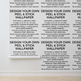 Personalisiertes PEEK-STICK-WALLPAPIER, texturiert Tapete