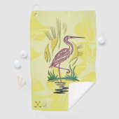 Personalisiertes Pelican Bird Golf Handtuch (Insitu)