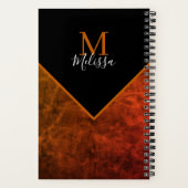 Personalisiertes personalisiertes Tagebuch Notizblock (Rückseite)