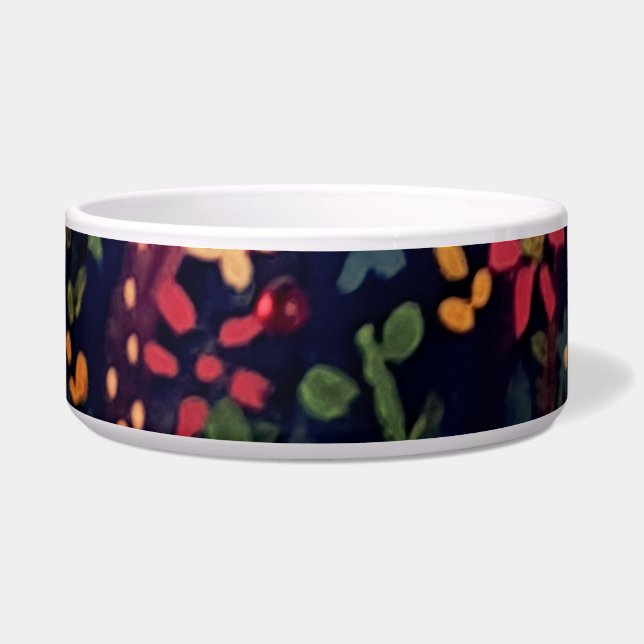 Personalisiertes Pet Bowl Water Dish für Hunde und Napf (Vorderseite)